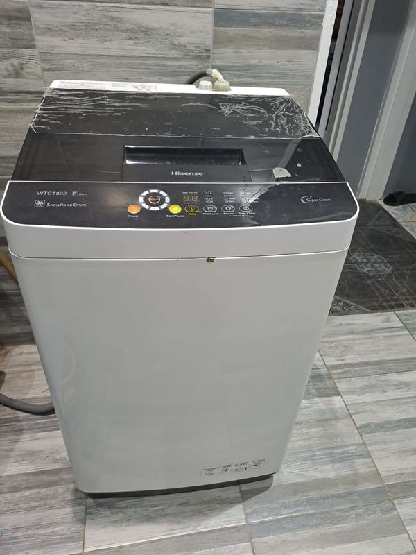 Hisense 8KG Top Loader Washing Machine