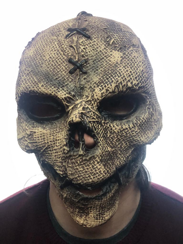 Halloween Mask Latex - Sack Skull X - 105938