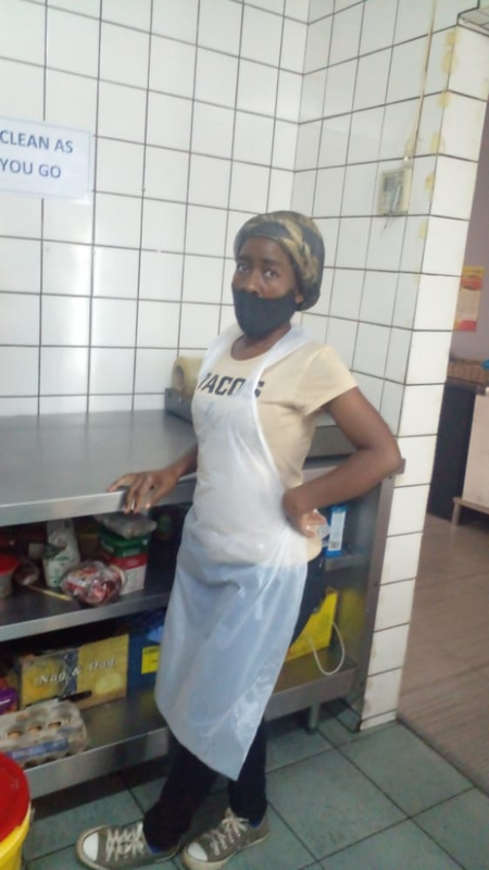 LAETICIAH (S.A) is an experienced KITCHEN STAFF/COOK and CASHIER.