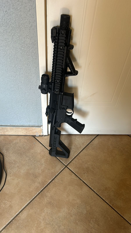 DPMS SBR co2 full auto daisy bb rifle swap or sell