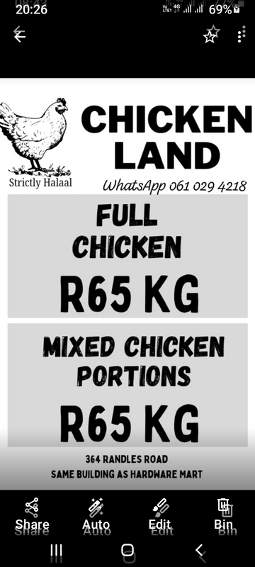 Chicken...Cheap  prices..Direft to  public