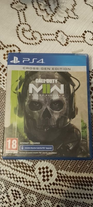 COD MW2 on ps4 for R250