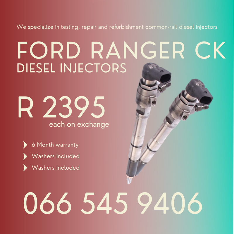 Ford ranger 3.2 CK diesel injectors for sale on exchange