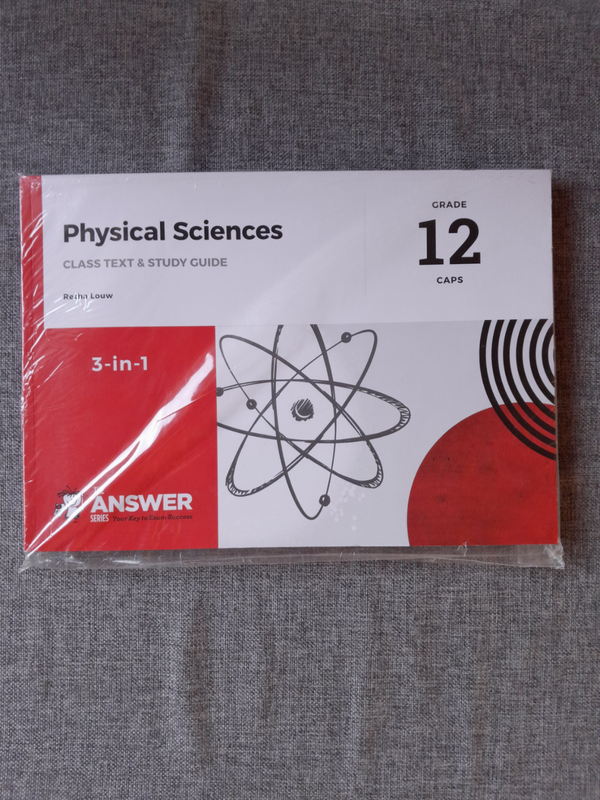 High School Physical Science Chemistry Books