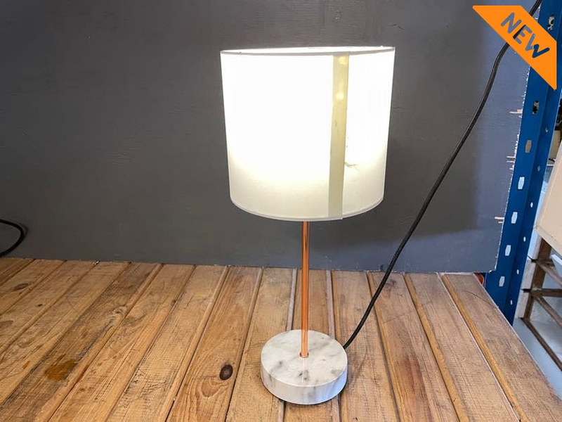 Bronze Stand Bedside Lamp-