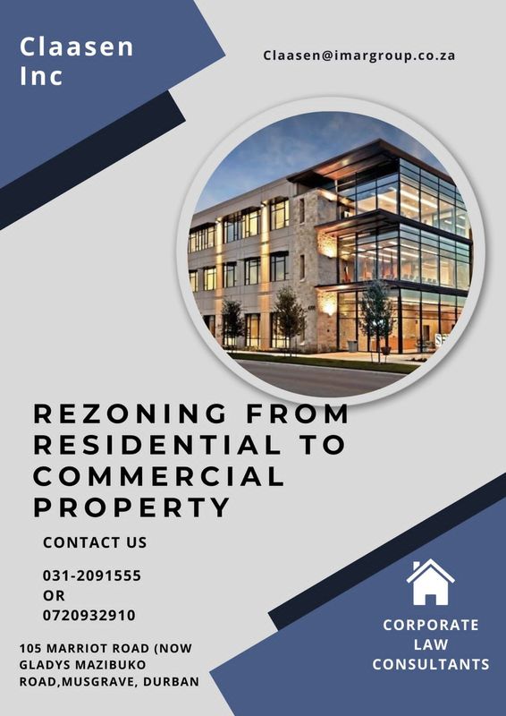 Rezoning property