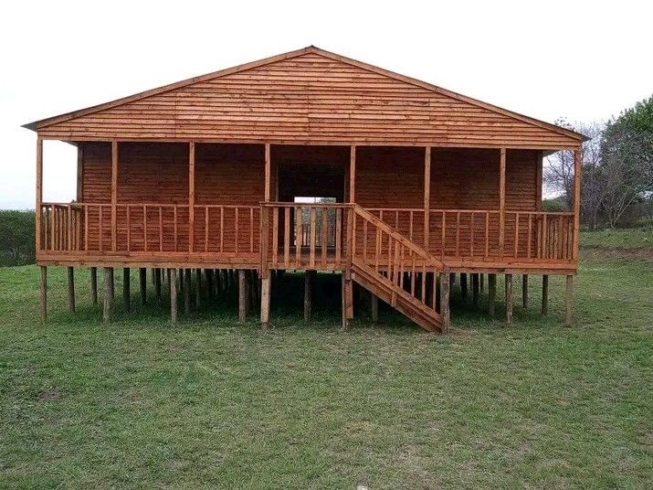 Wendy houses and log cabin