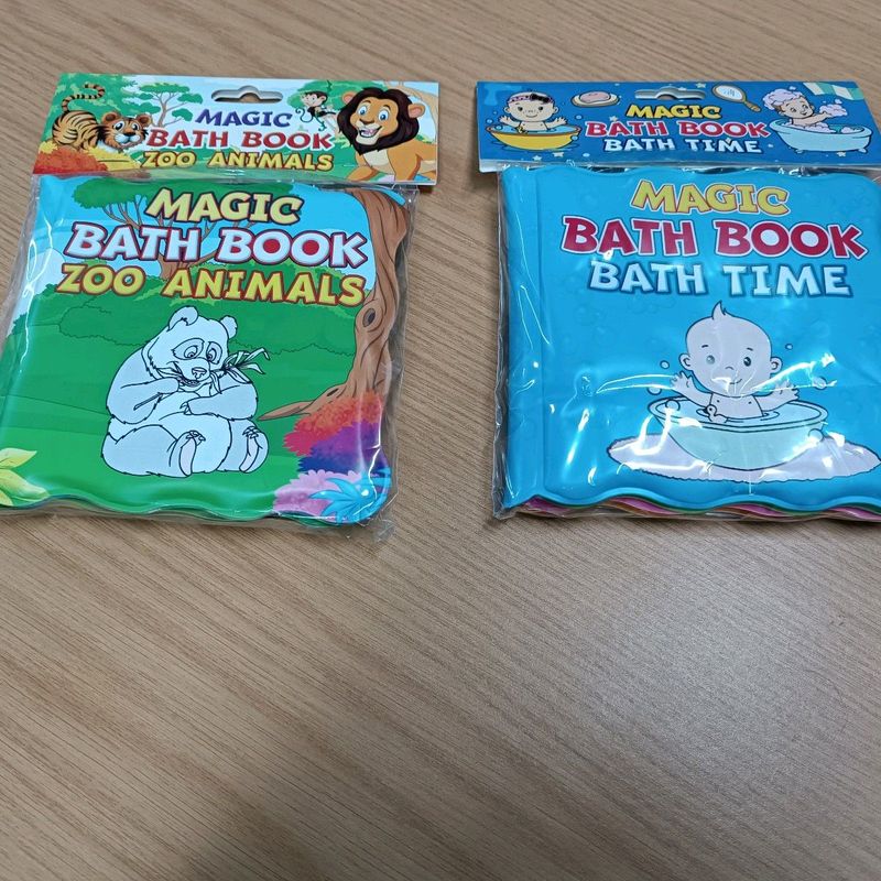 Kids Magic Bath books (CLEARANCE SALE)