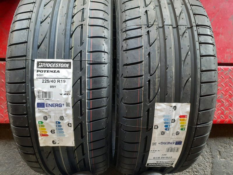 Brand New 225/40/19 Bridgestone Run Flat Tyres for Sale. Contact 0739981562