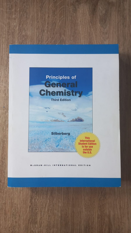 Principles of General Chemistry (3rd ed.) Textbook