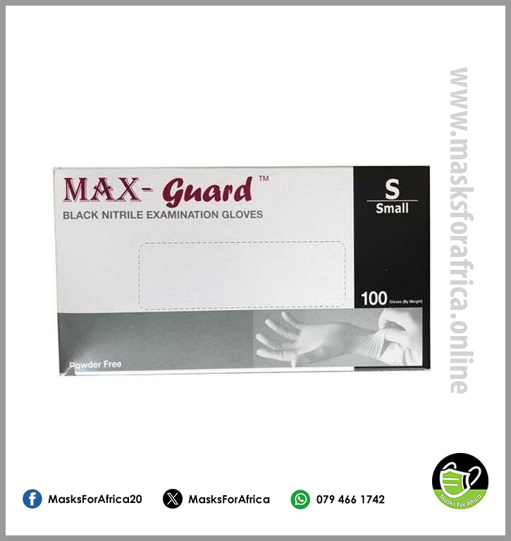 Black Max Guard Nitrile Gloves