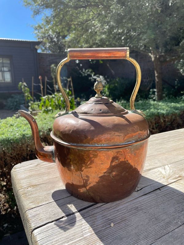 Brass and Copper kettle