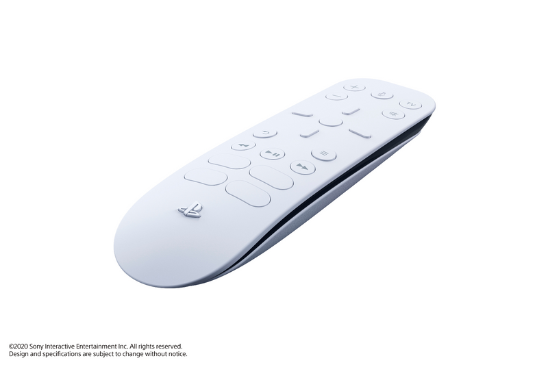 PlayStation 5 Media Remote - Glacier White (PS5)