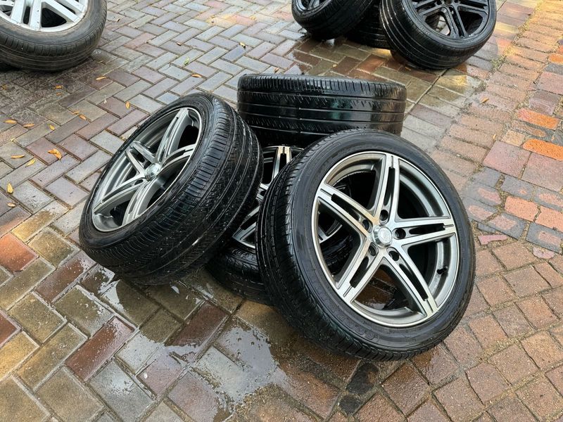 17 inch 5x120 Chevrolet lumina rims and tyres