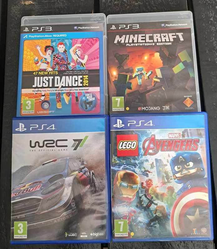 PS4 &amp; PS3 games