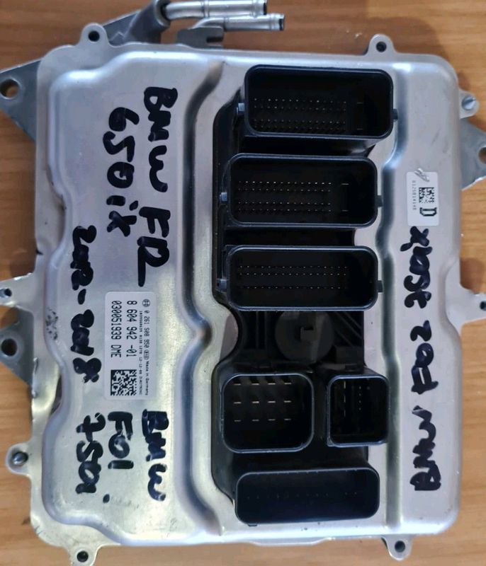 BMW F12 650ix N63 Engine CDE 2012-2015 Bosch ECU part# DME 8 604 942 01