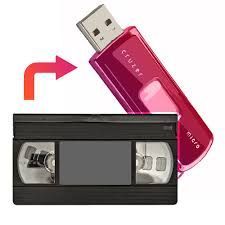 VHS videos transferred to USB flash drive/DVD