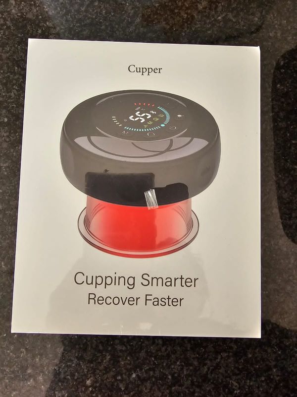 Cupping massaging device