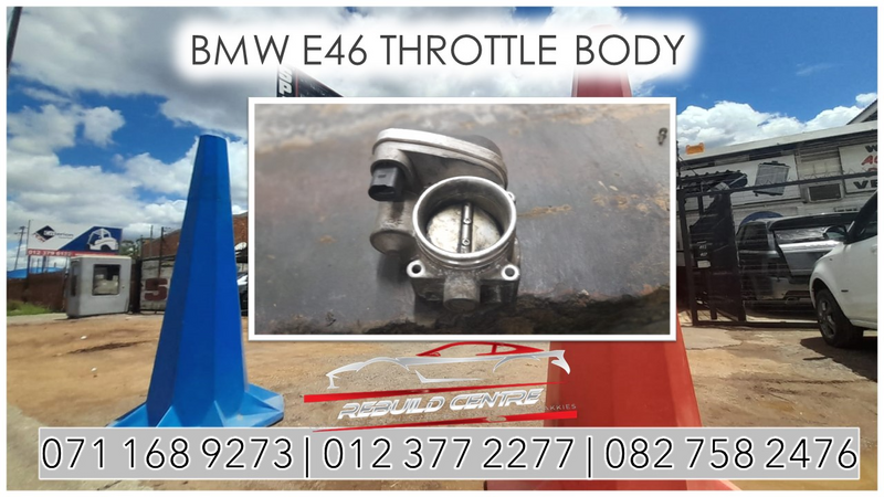 BMW E46 Throttle body for sale.