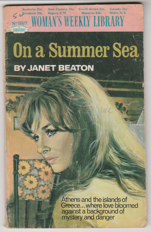 WOMAN&#39;S WEEKLY LIBRARY No 987 - On a Summer Sea by Janet Beaton