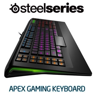Gaming headphone keyboards SteelSeries and Logitech
