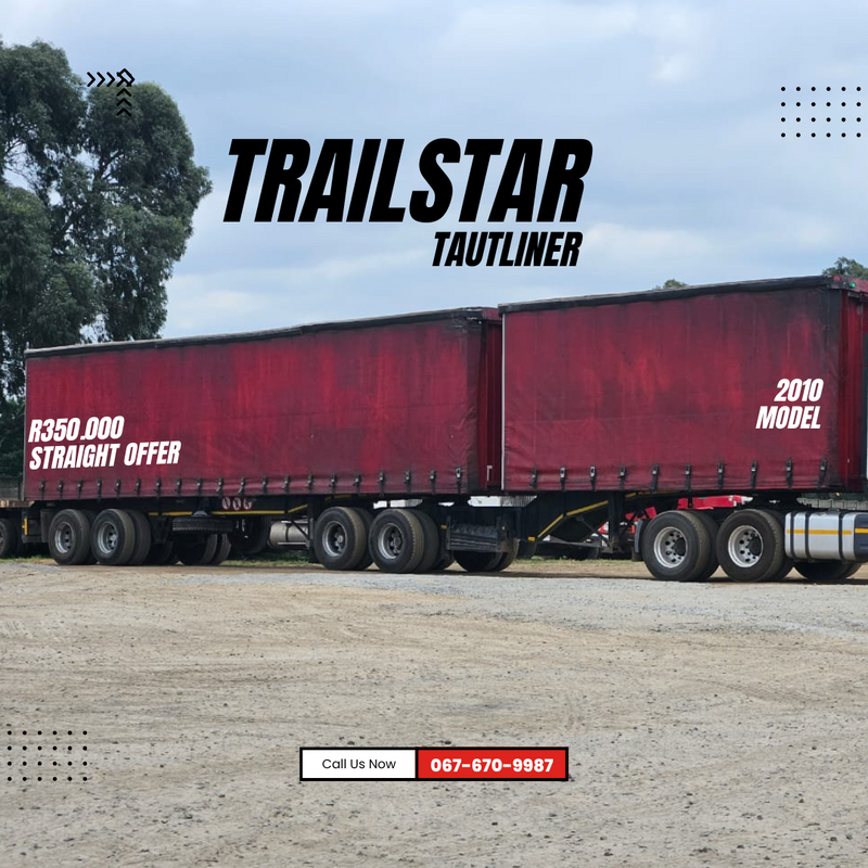 2010 - Trailstar Superlink Tautliner Trailer now on sale - clean and