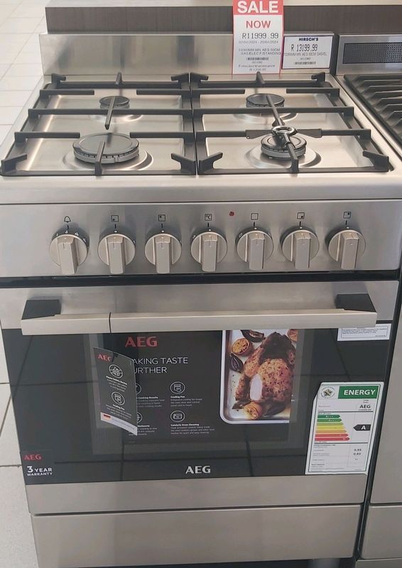 AEG Gas/Electric Stove