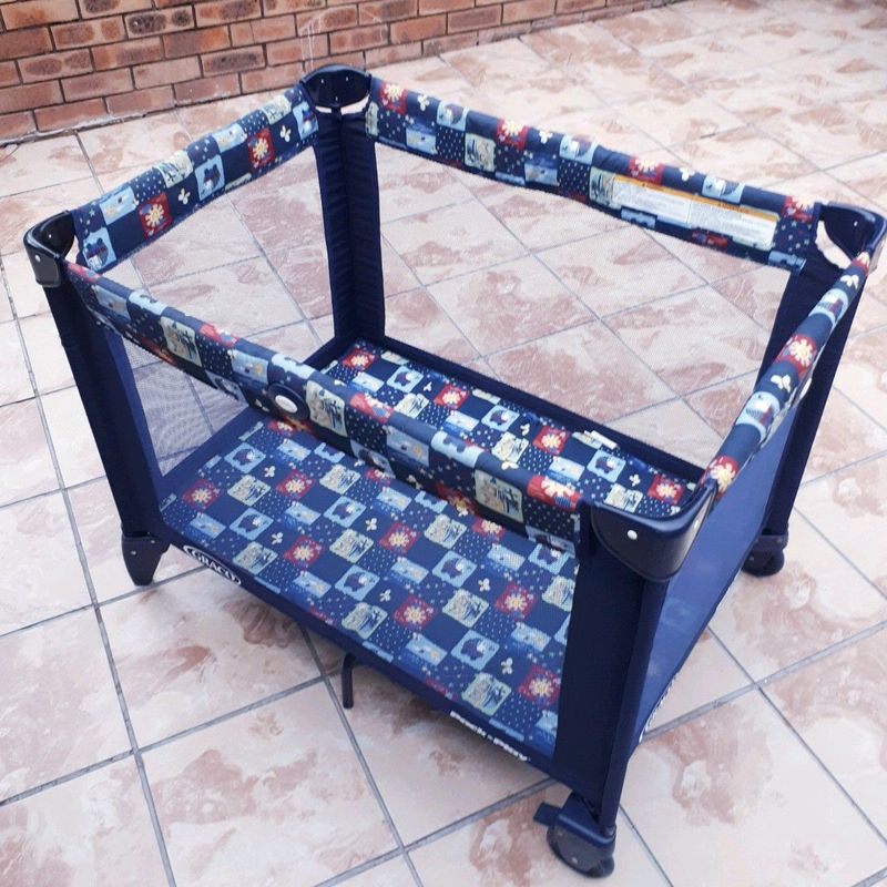 Baby Cot - Graco, with Mattress