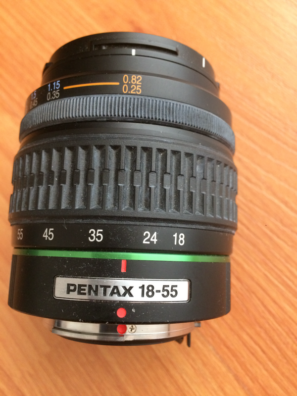 Pentax Dslr 18/55 zoom lens  PLUS Free Pentax 1st DL Body !!!!