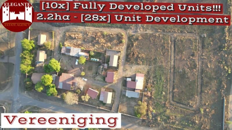 10 FULLY DEVELOPED UNITS WITH TENANTS IN A DEVELOPING COMPLEX OF 28x HOUSING UNITS ON 2.2ha  IN V...
