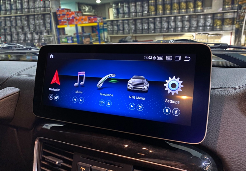 MERCEDES BENZ G-CLASS 10 INCH ANDROID MEDIA TOUCHSCREEN (W463)