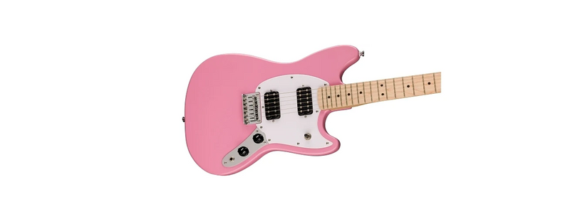 FENDER SQUIER SONIC MUSTANG HH ELECTRIC GUITAR - FLASH PINK