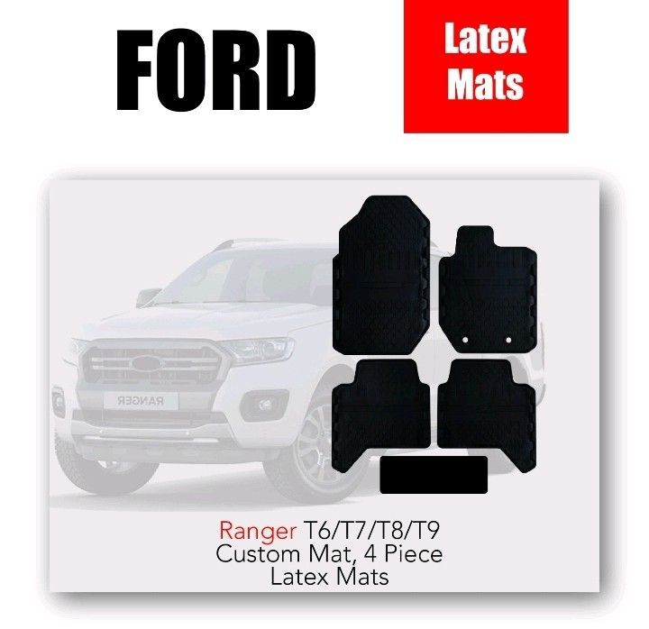 Latex rubber mats for most vehicles available