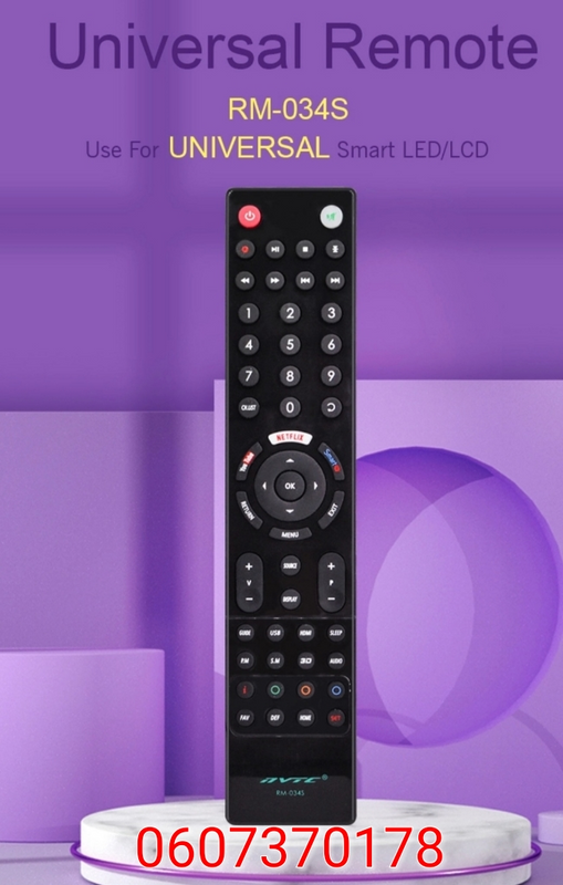 Universal TV LCD/LED Smart TV Remote Control (Brand New)