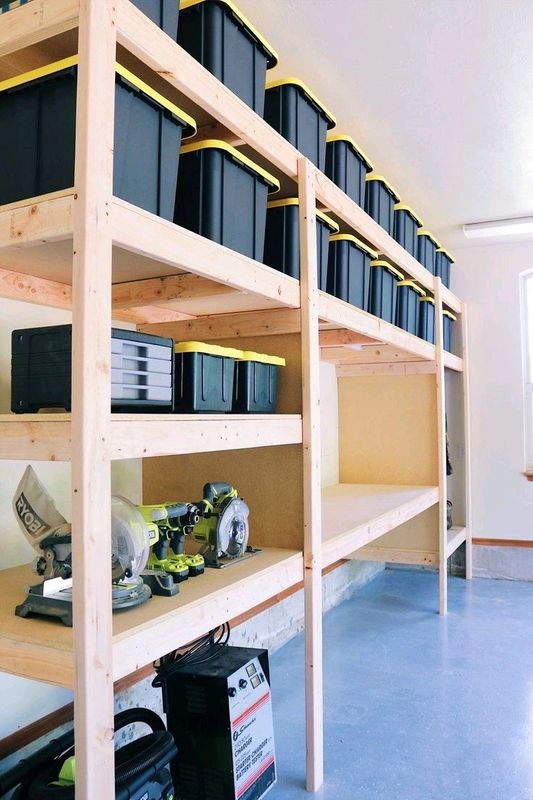 Garage shelving