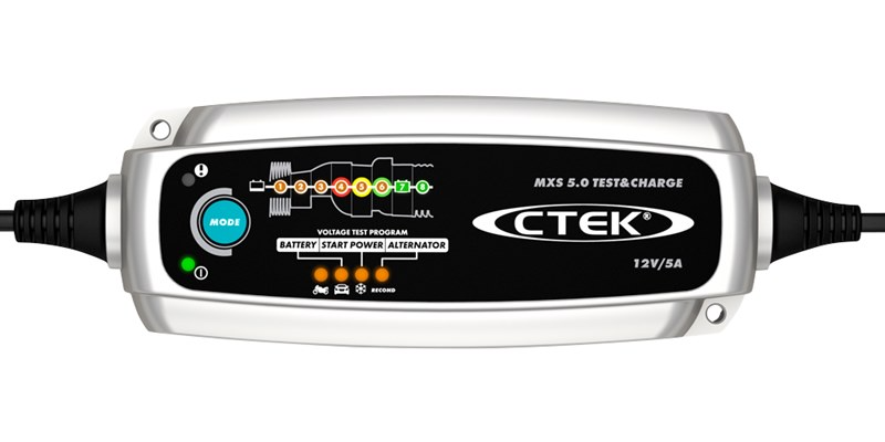 CTEK MXS5.0 TEST &amp; CHARGE - 12V 5A Battery Charger