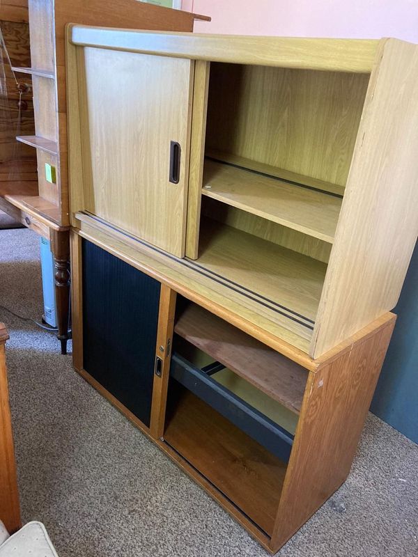 Two sliding credenzas for sale