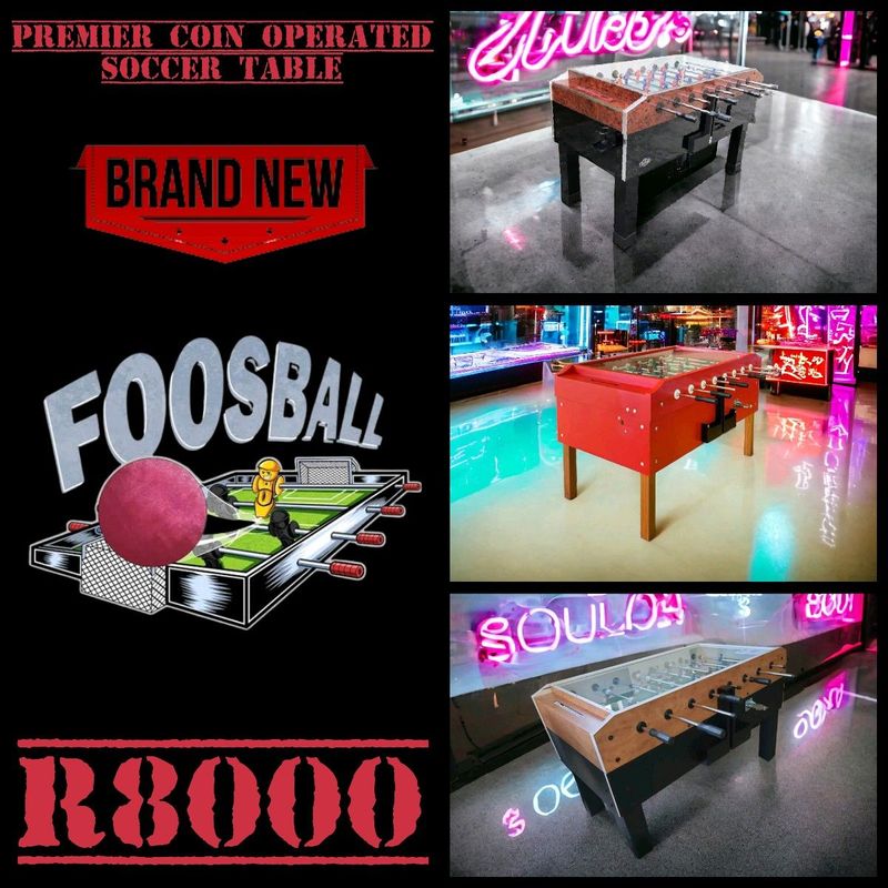 Premier Foosball Soccer Table Coin Operated Best Price In Africa