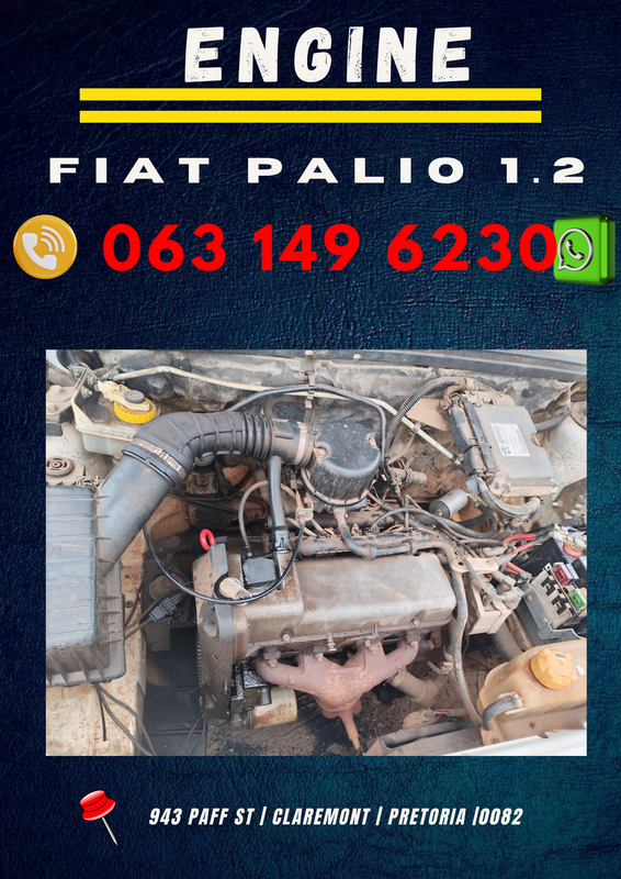 Fiat palio 1.2 engine R10000 Call or WhatsApp me 063 149 6230 ...