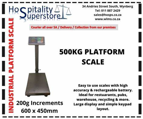 500kg INDUSTRIAL PLATFORM SCALE