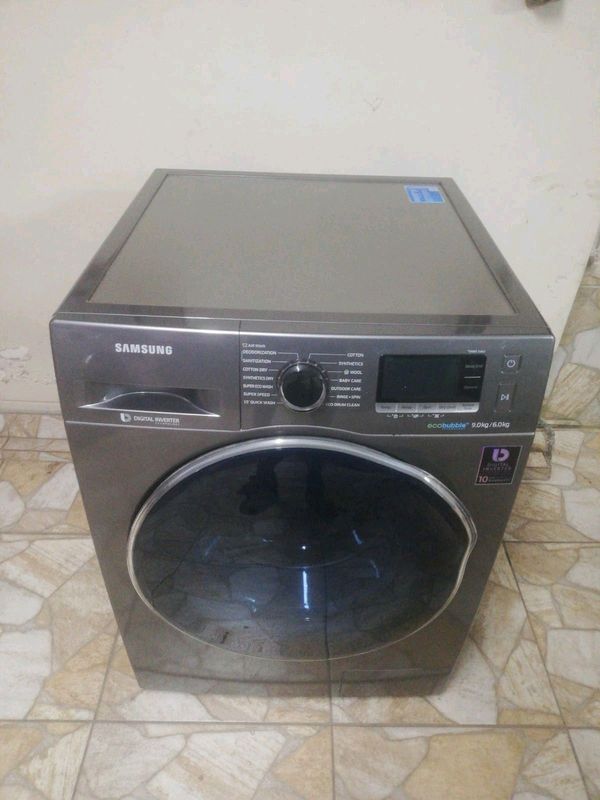 Samsung washer and dryer 2in1 unit 9kg washing 6kg dryer