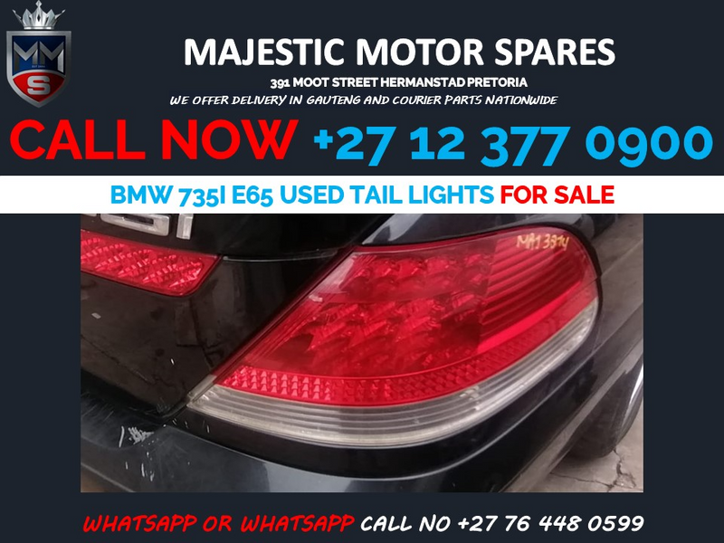 BMW 735I E65 tail lights used for sale