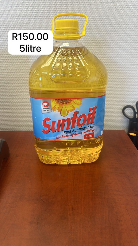 Sunfoil cooking oil