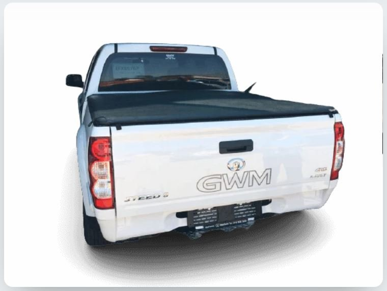 Tonneau cover and rail guard to fit double cab GWM Steed 5 or Isuzu KB