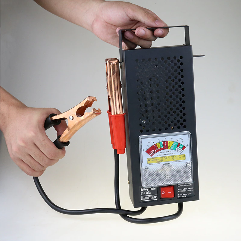 Battery Tester Checker Analyser and Voltmeter for 6 Volts and 12 Volts Batteries. Brand New Products