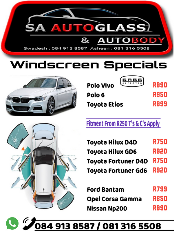 Windscreen Specials SA Autoglass And Autobody