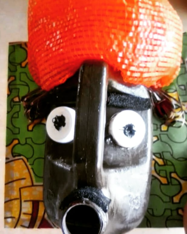 Contemporary African mask
