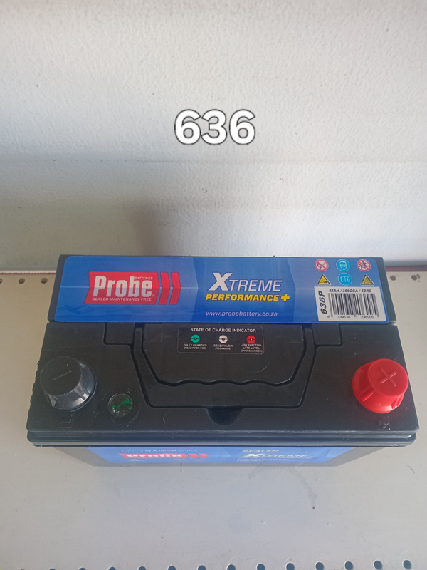 636 Probe Batteries