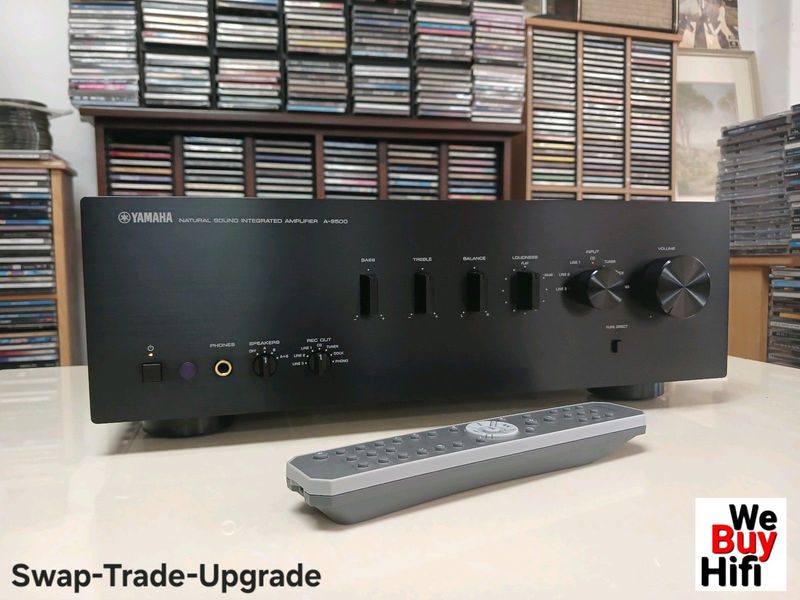LIKE NEW! Yamaha A-S500 Stereo Integrated Amplifier - 3 MONTHS WARRANTY (WeBuyHifi)