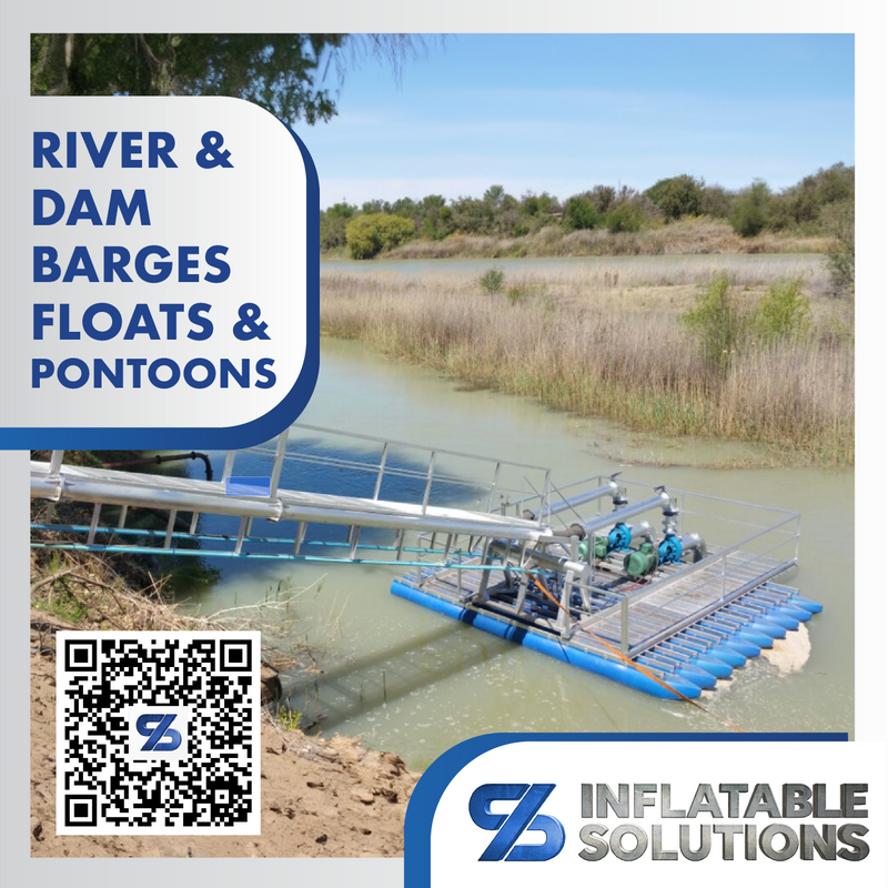 RIVER &amp; DAM BARGES FLOATS &amp; PONTOONS